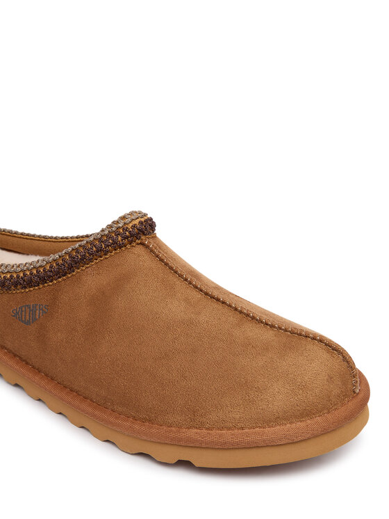 Skechers Kapcie Skechers Renten - Ulrich 205605/TAN Brązowy
