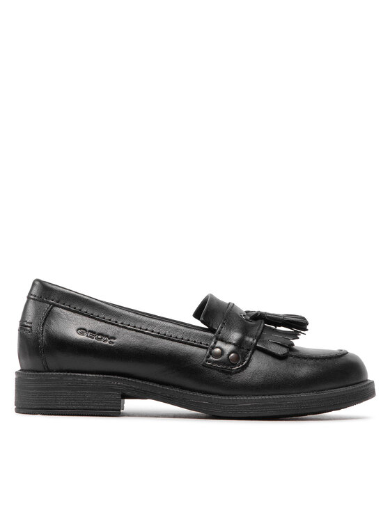 Geox Półbuty Geox J Agata A J4449A 00043 C9999 M Czarny