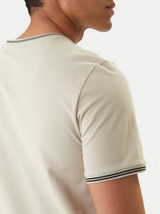 BOSS BOSS Camiseta Taul 50521245 Beis Regular Fit
