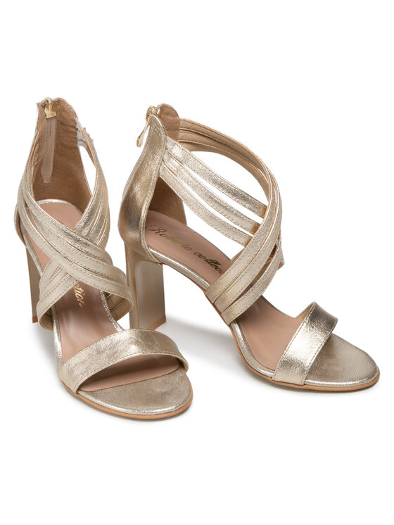 Roberto Sandále Roberto 3138 Zlatá