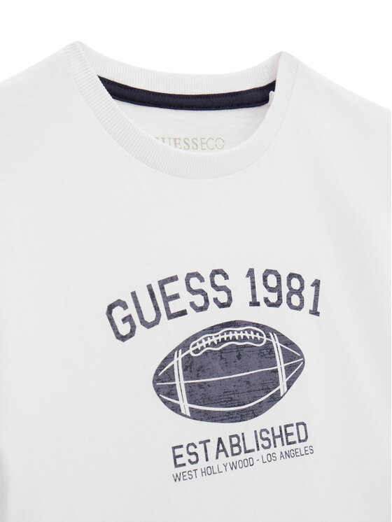 Guess Guess Camiseta L6YI05 K3711 Blanco Regular Fit