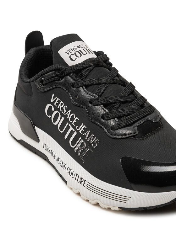 Versace Jeans Couture Sneakersy Versace Jeans Couture 77VA3SA9 ZS904 Čierna