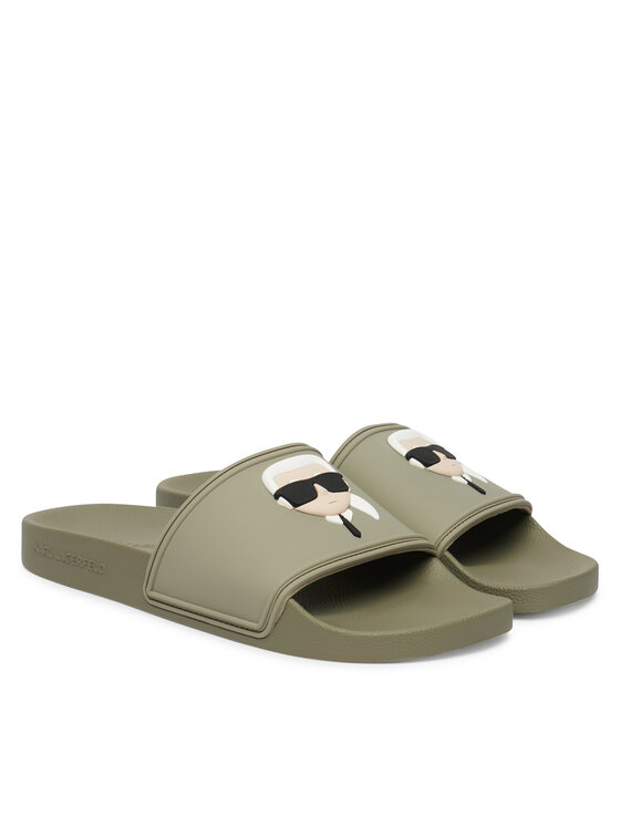 KARL LAGERFELD Шльопанці KARL LAGERFELD KL70005C Сірий