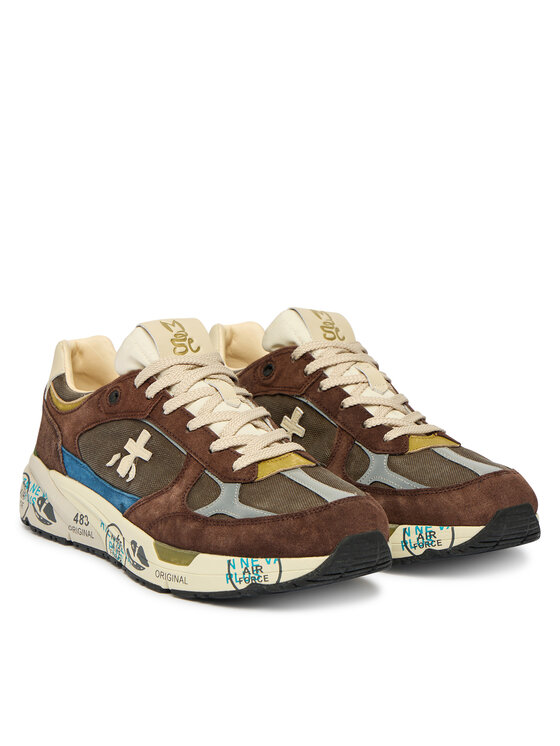 Premiata Sneakersy Premiata Mase25 Var 8026 Bordová