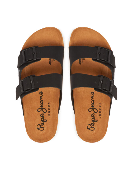 Pepe Jeans Шльопанці Pepe Jeans PLS90638 Чорний