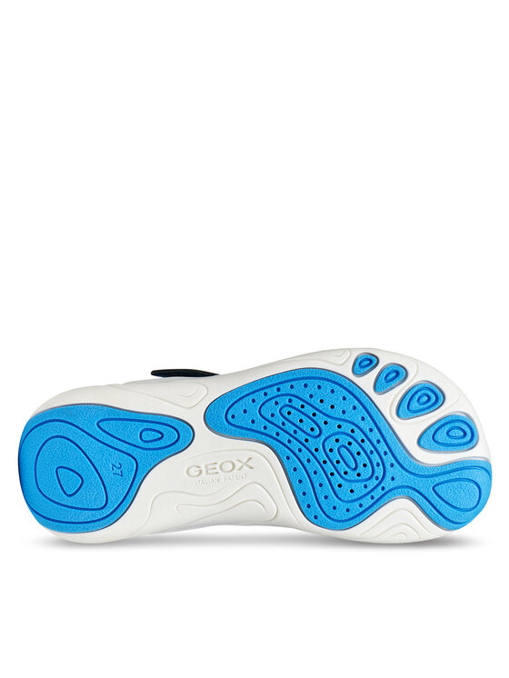 Geox Sneakersy Geox J Foot-Run Boy J65PDB 06K9J CF44D D Tmavomodrá