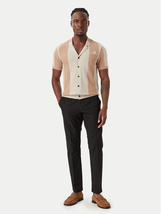 Beverly Hills Polo Club Beverly Hills Polo Club Сорочка M7613-HR Темно-бежевий Regular Fit