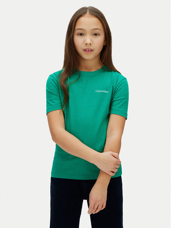 Calvin Klein Jeans Calvin Klein Jeans Camiseta LV1CKSJA31 Verde Regular Fit