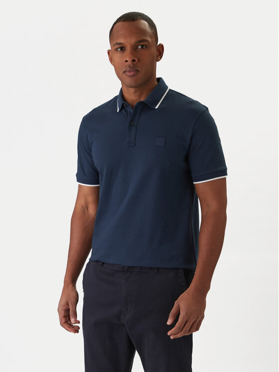 BOSS BOSS Polo Passertip 50507699 Azul marino Slim Fit