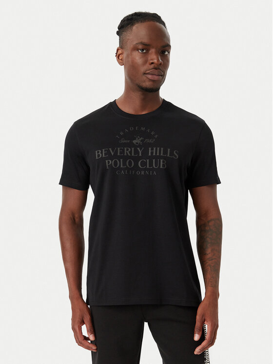 Beverly Hills Polo Club Beverly Hills Polo Club Camiseta M1303 Negro Regular Fit