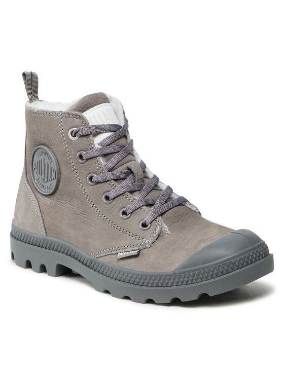 Palladium Outdoorová obuv Palladium Pampa Hi Zip Wl 95982-055-M Sivá