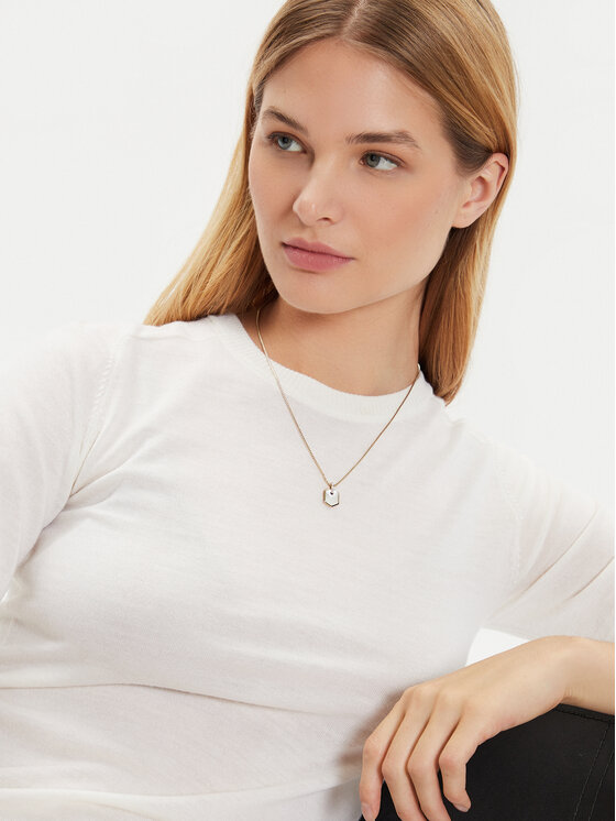 Fossil Náhrdelník Fossil JF04529710 Zlatá