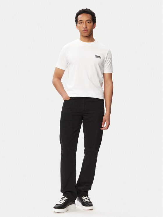 KARL LAGERFELD KARL LAGERFELD Camiseta 755781 563235 Blanco Regular Fit