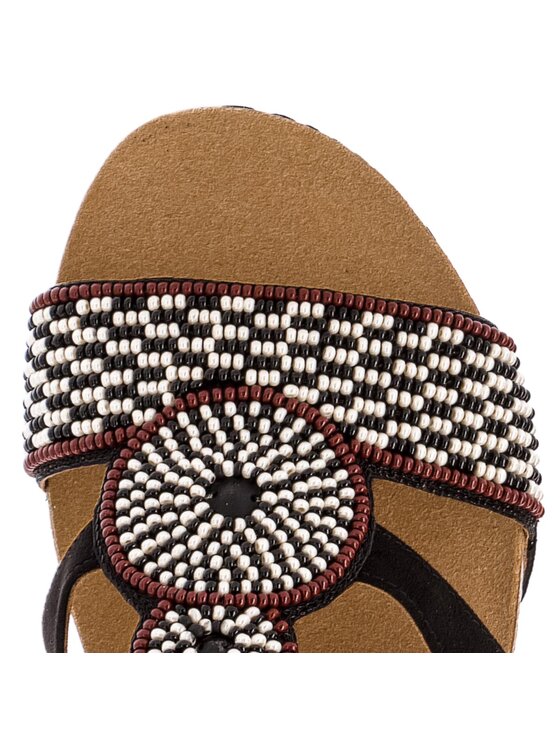 Desigual Sandály Desigual Odisea Africa Bn 18SSHF07 Černá