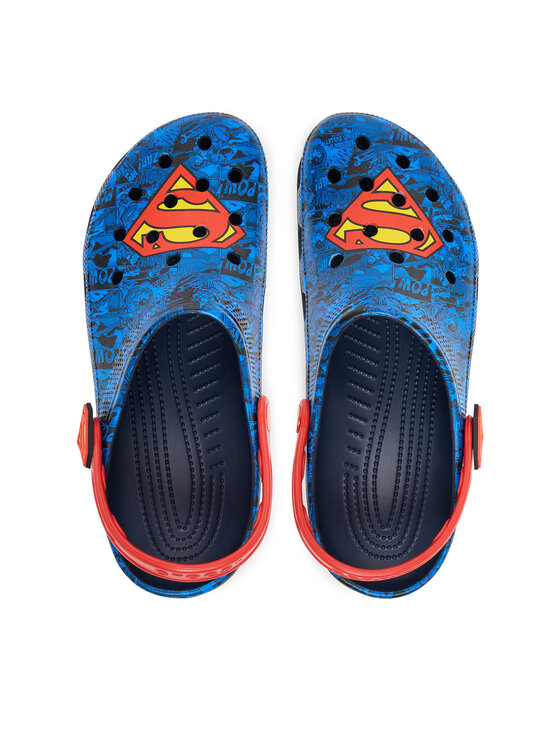 Crocs Шльопанці Crocs Superman Classic Clog 211131 Голубий