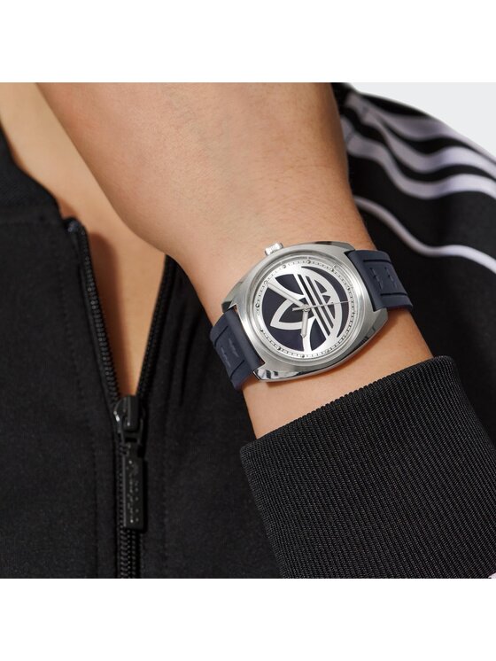 adidas Originals Годинник adidas Originals Edition One Watch AOFH23014 Срібний