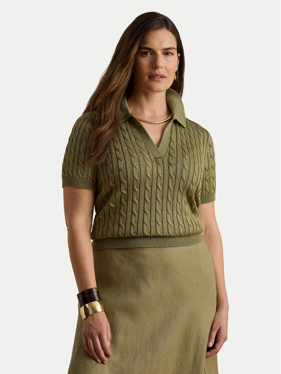 LAUREN RALPH LAUREN LAUREN RALPH LAUREN Polo Cable 200P14041004 Verde Regular Fit