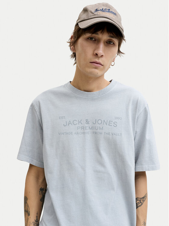 Jack & Jones Jack & Jones Camiseta Blucaleb 12293014 Celeste Regular Fit