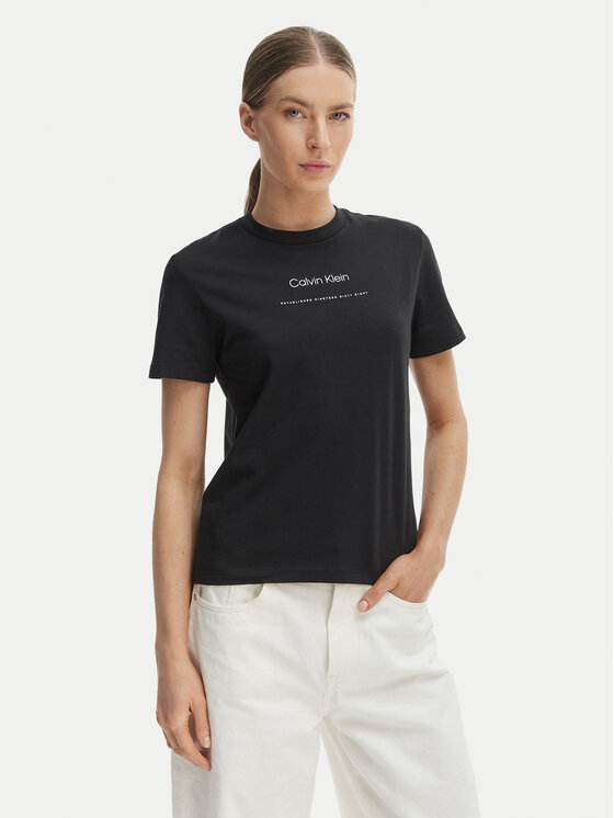Calvin Klein Jeans Calvin Klein Jeans Camiseta Classic LV047C811G Negro Regular Fit