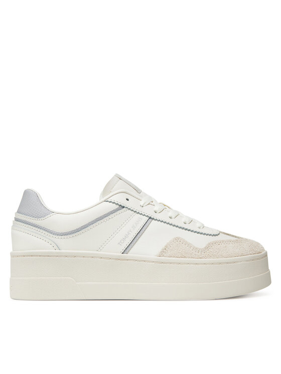 Tommy Jeans Сникърси Tommy Jeans The Greenwich Flatform EN0EN02807 Бял