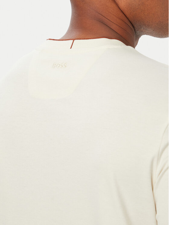 BOSS BOSS Camiseta C-Thompson 50575011 Crema Regular Fit