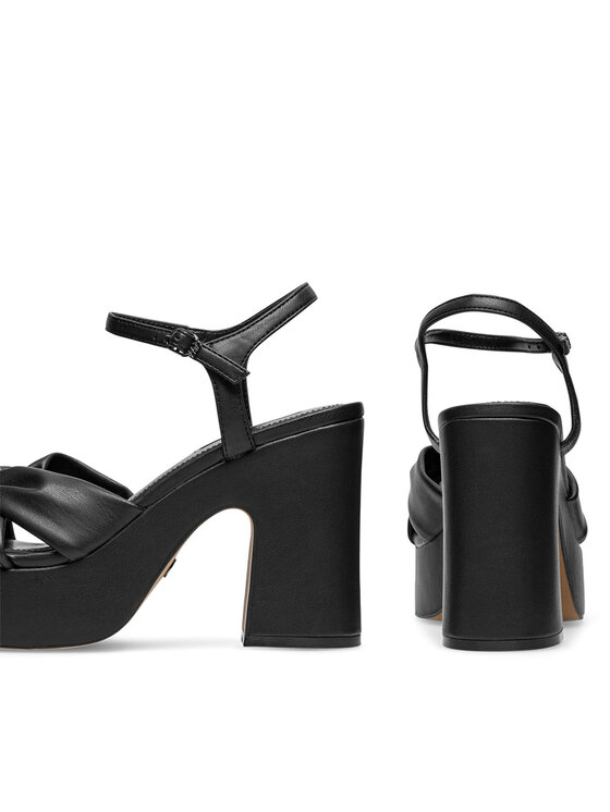 Nine West Sandały Nine West WFA2634-1 Czarny