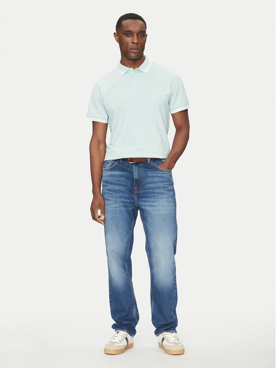 Guess Guess Поло M2GP34 KARS0 Зелений Regular Fit