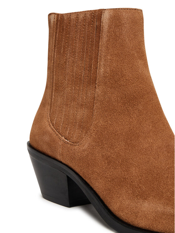 BOSS Īsie zābaki BOSS Niara 50548781 Brūns