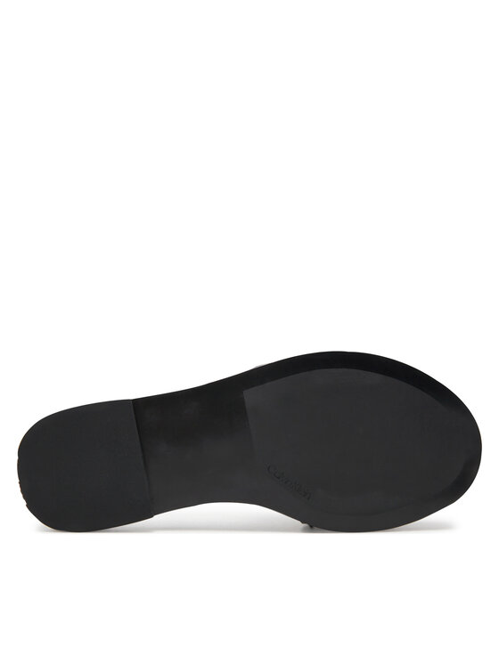 Calvin Klein Чехли Calvin Klein Flat Slide Relock Lth HW0HW01939 Черен
