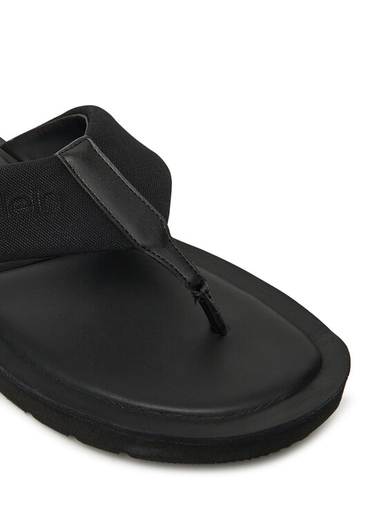 Calvin Klein Infradito Calvin Klein Toepost Cv Logo HM0HM01745 Nero