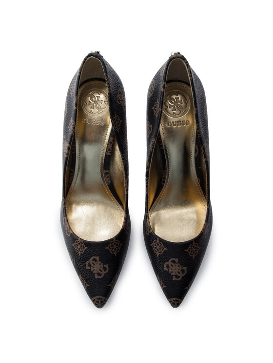 Guess Туфлі на шпильці Guess Bennie13 FL7B13 FAL08 Коричневий