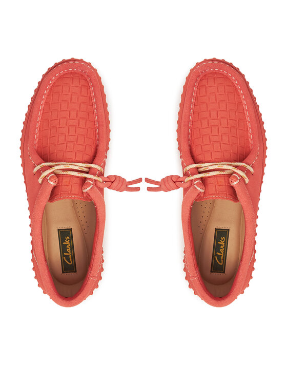 Clarks Poltopánky Clarks Torhill Bee 26181187 Koralová