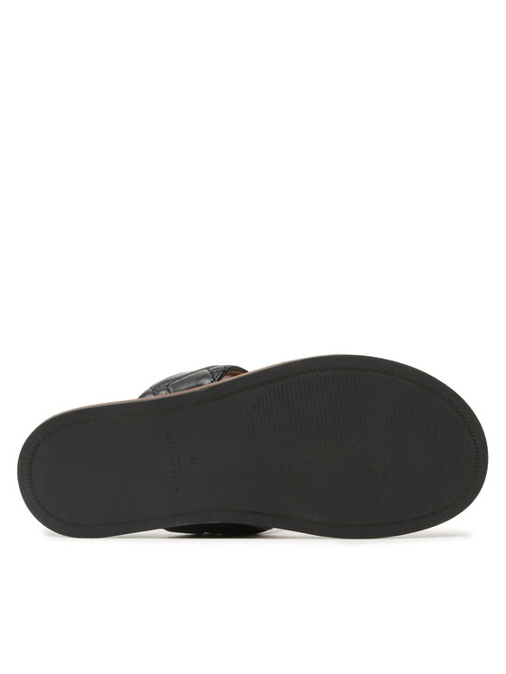 Kurt Geiger Джапанки Kurt Geiger Kensington T-Bar Chunky 9819900109 Черен