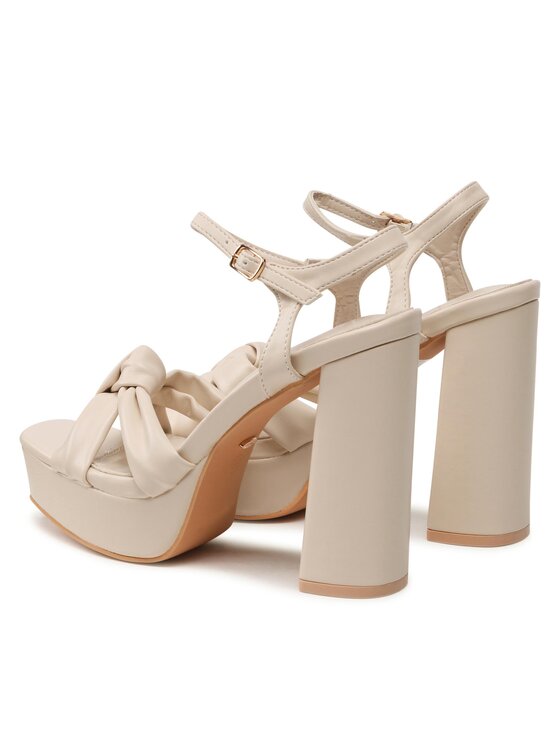 DeeZee Sandále DeeZee F20074-21 Écru