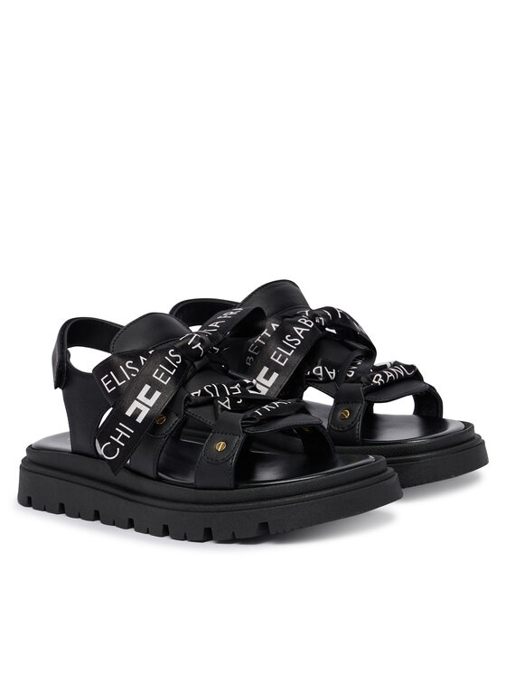 Elisabetta Franchi Босоніжки Elisabetta Franchi F4A2-E0588-1733999-D Чорний
