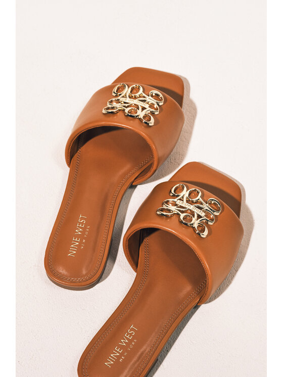 Nine West Шльопанці Nine West SMRL393663-02 Бежевий