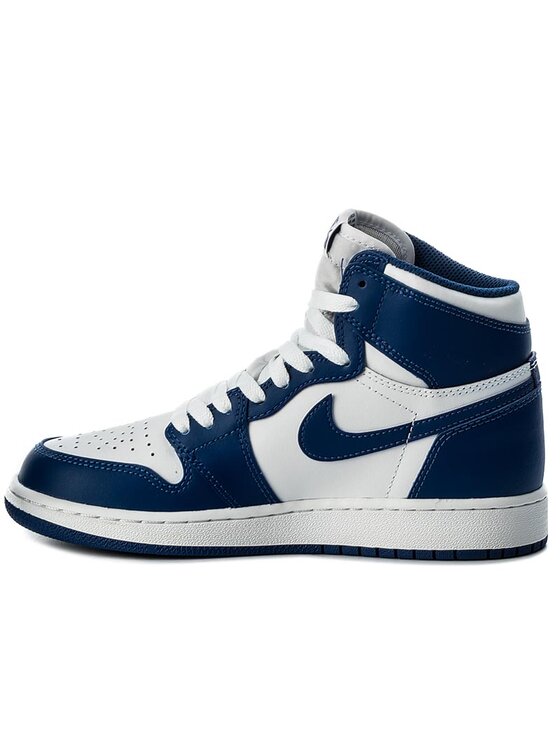 Nike Взуття Nike Air Jordan 1 Retro High Og Bg 575441 127 White/Stormblue