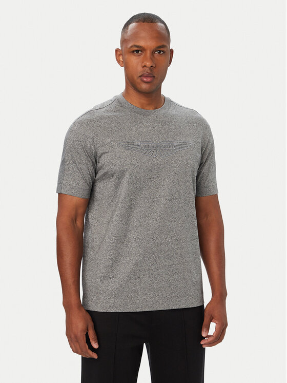 BOSS BOSS Camiseta BOSS x ASTON MARTIN C-Taut 180 50565042 Gris Regular Fit