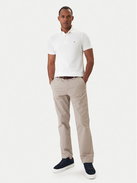 Tommy Hilfiger Tommy Hilfiger Polo 1985 MW0MW17771 Blanco Slim Fit