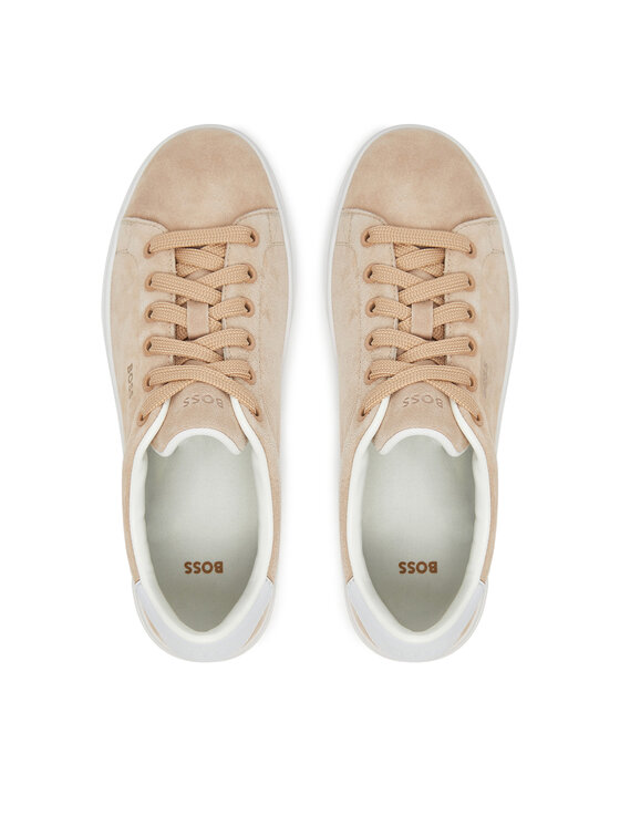 BOSS Sneakersy BOSS Kieran_Tenn_sdW 50541646 Béžová