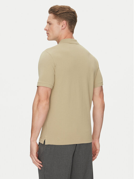 Calvin Klein Calvin Klein Polo majica K10K111196 Bež Slim Fit