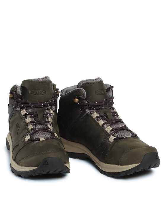 Keen Trekingová obuv Keen Terradora II Leather Mid Wp 1023730 Zelená