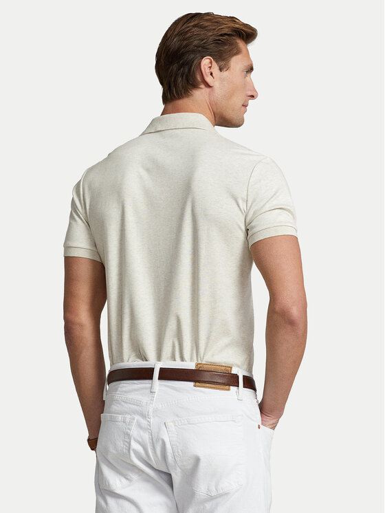 Polo Ralph Lauren Polo Ralph Lauren Polo 710713130002 Écru Custom Slim Fit
