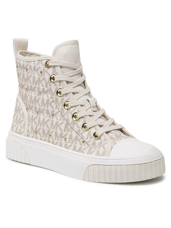 MICHAEL Michael Kors Bambas MICHAEL Michael Kors Gertie High Top 43T1GTFE5B Beis