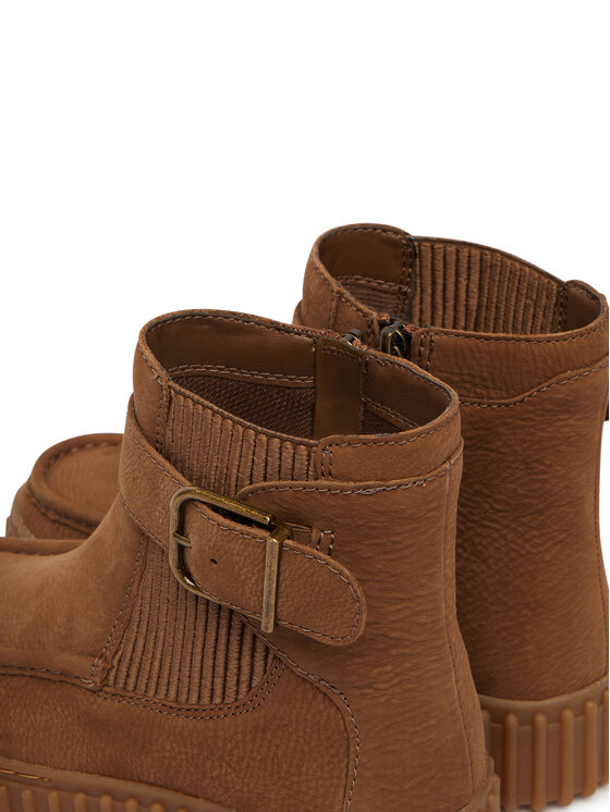 Clarks Боти Clarks Torhill Buckle 26327988 Кафяв