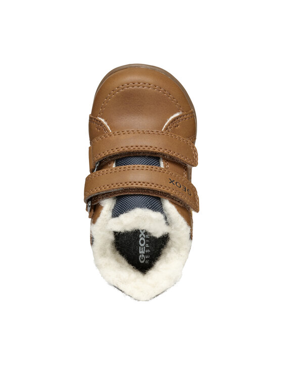 Geox Šnurovacia obuv Geox B Elthan Boy B461PA 000ME CR62G Hnedá