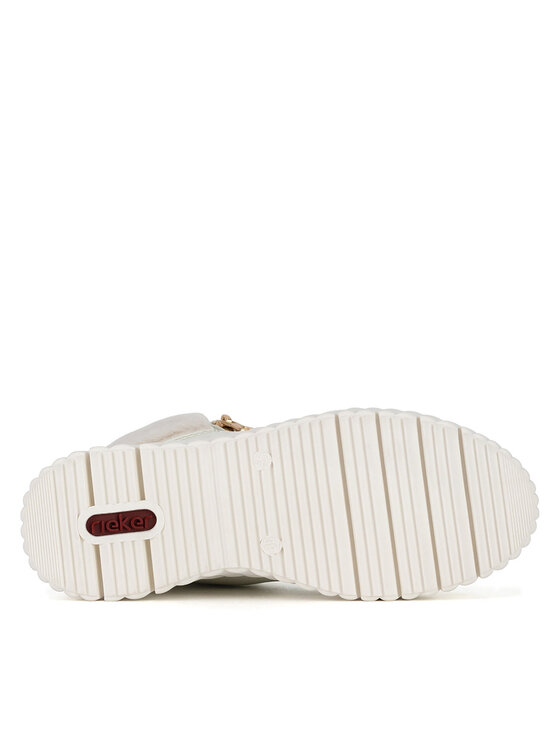 Rieker Botines planos Rieker N2506-81 Blanco