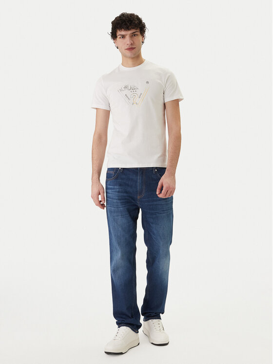 Guess Guess Camiseta M6GI11 K2992 Blanco Slim Fit