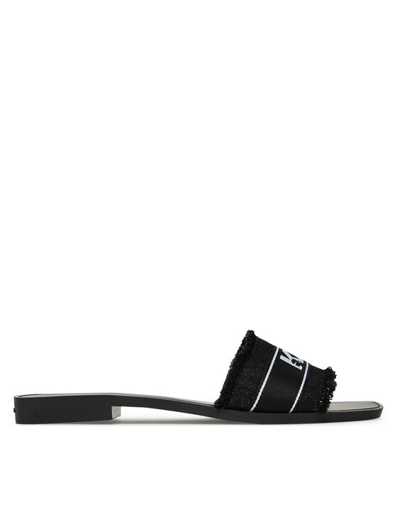 KARL LAGERFELD Natikači KARL LAGERFELD Skoot II KL80411 Črna