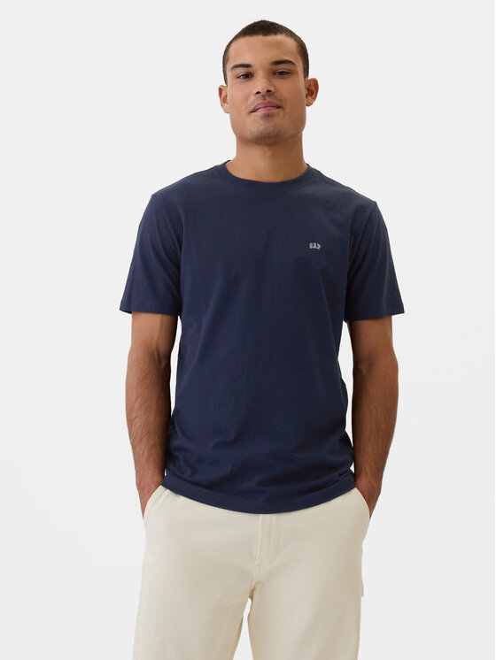 Gap Gap Majica 502022-03 Mornarsko modra Regular Fit